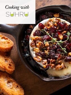 Cooking with Suhru: Baked Brie Recipe 